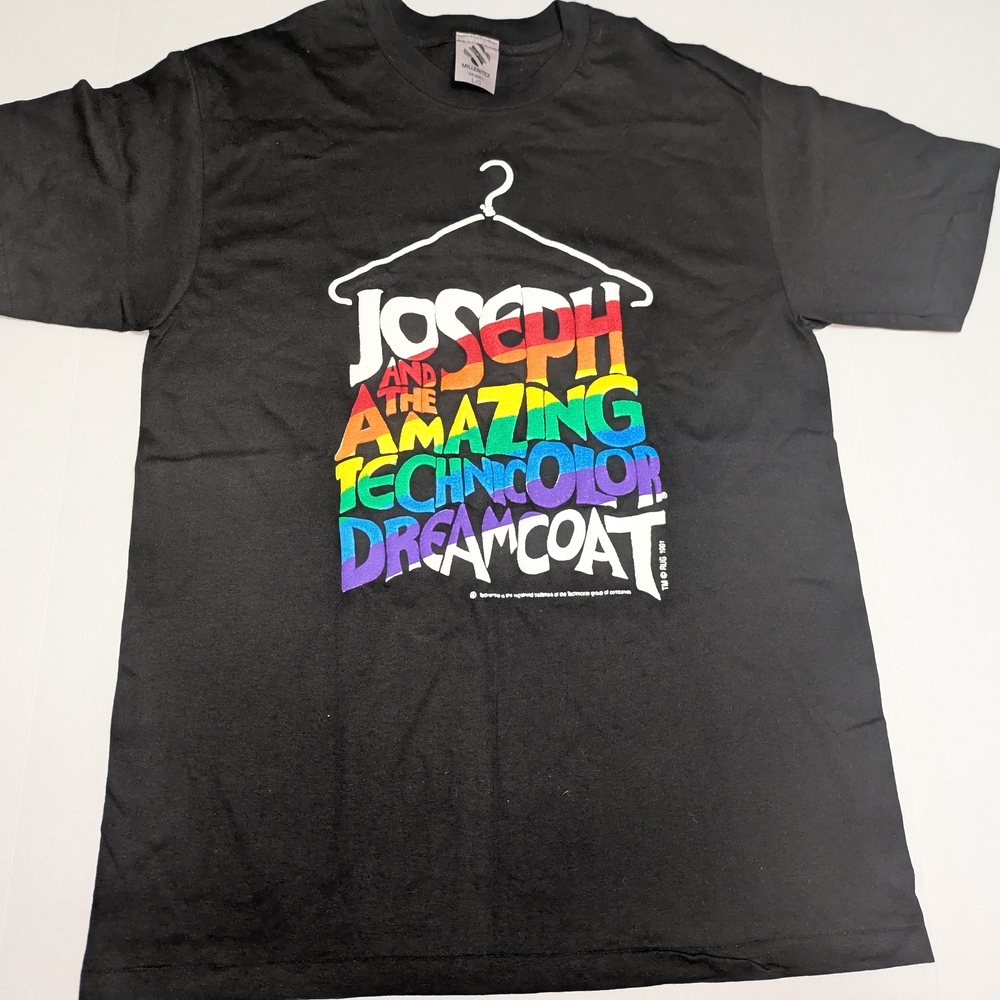 Black Short Sleeve Tee with Vibrant Graphic